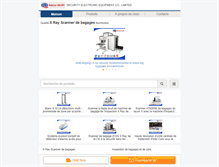 Tablet Screenshot of french.xraybaggagescanner.com